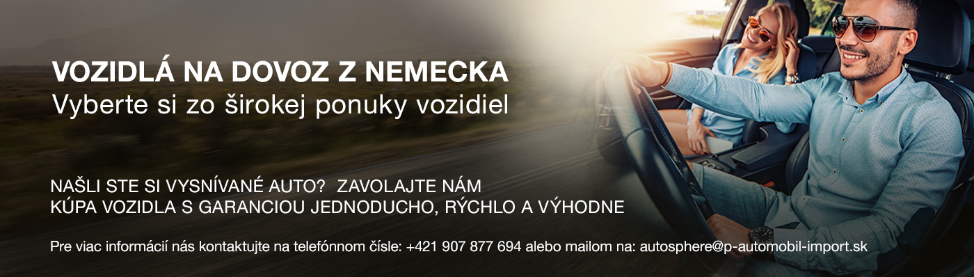 Vozidlá na dovoz z Nemecka